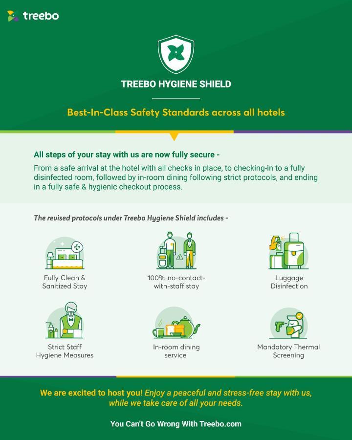 Treebo Trend Corporate Inn Chandigarh Ngoại thất bức ảnh